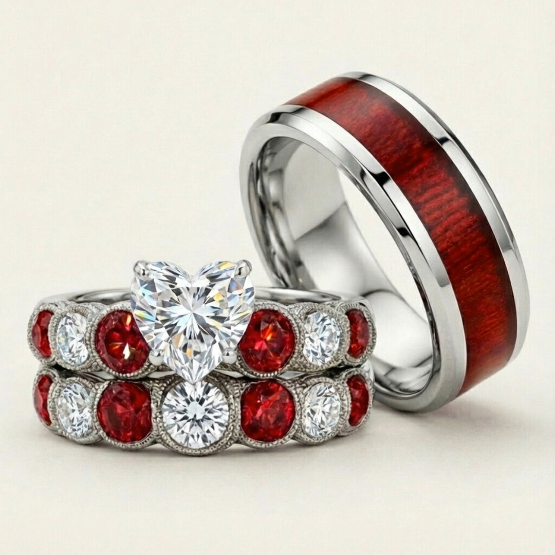 Red Love Rings