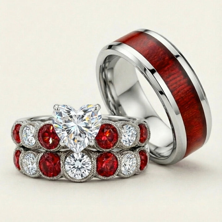 Red Love Rings