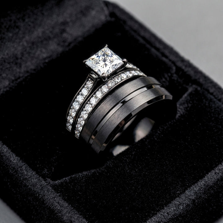 Moonlight Shadow Rings