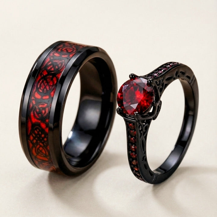 Eternal Flame Rings