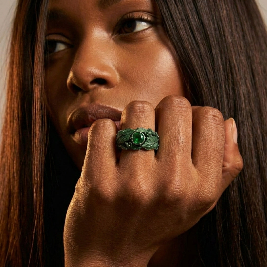 Verdant Whisper Ring