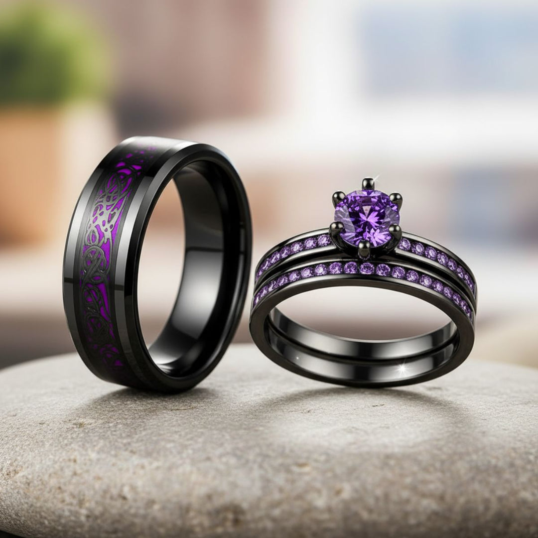 Lilac Blossom Rings
