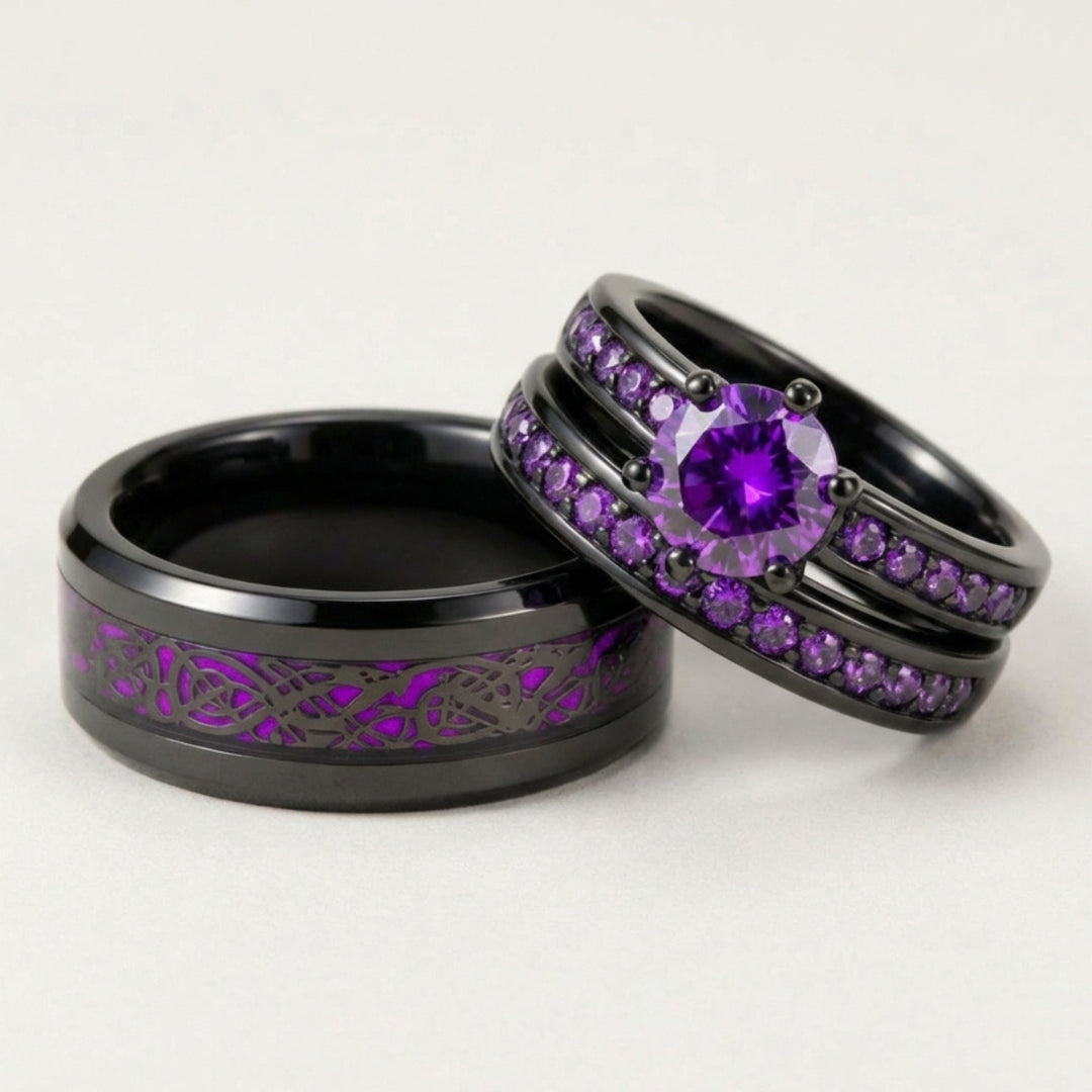 Lilac Blossom Rings