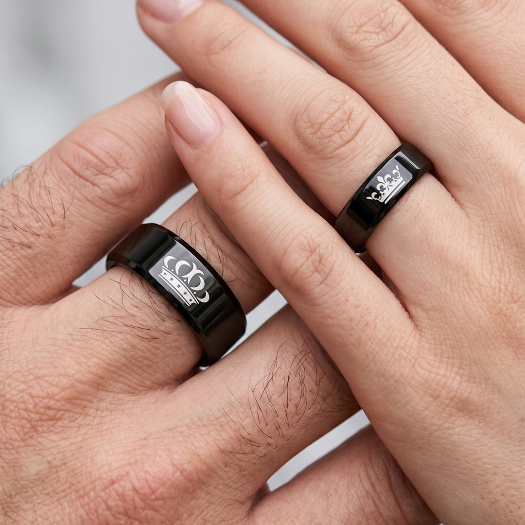 Night King & Queen Rings