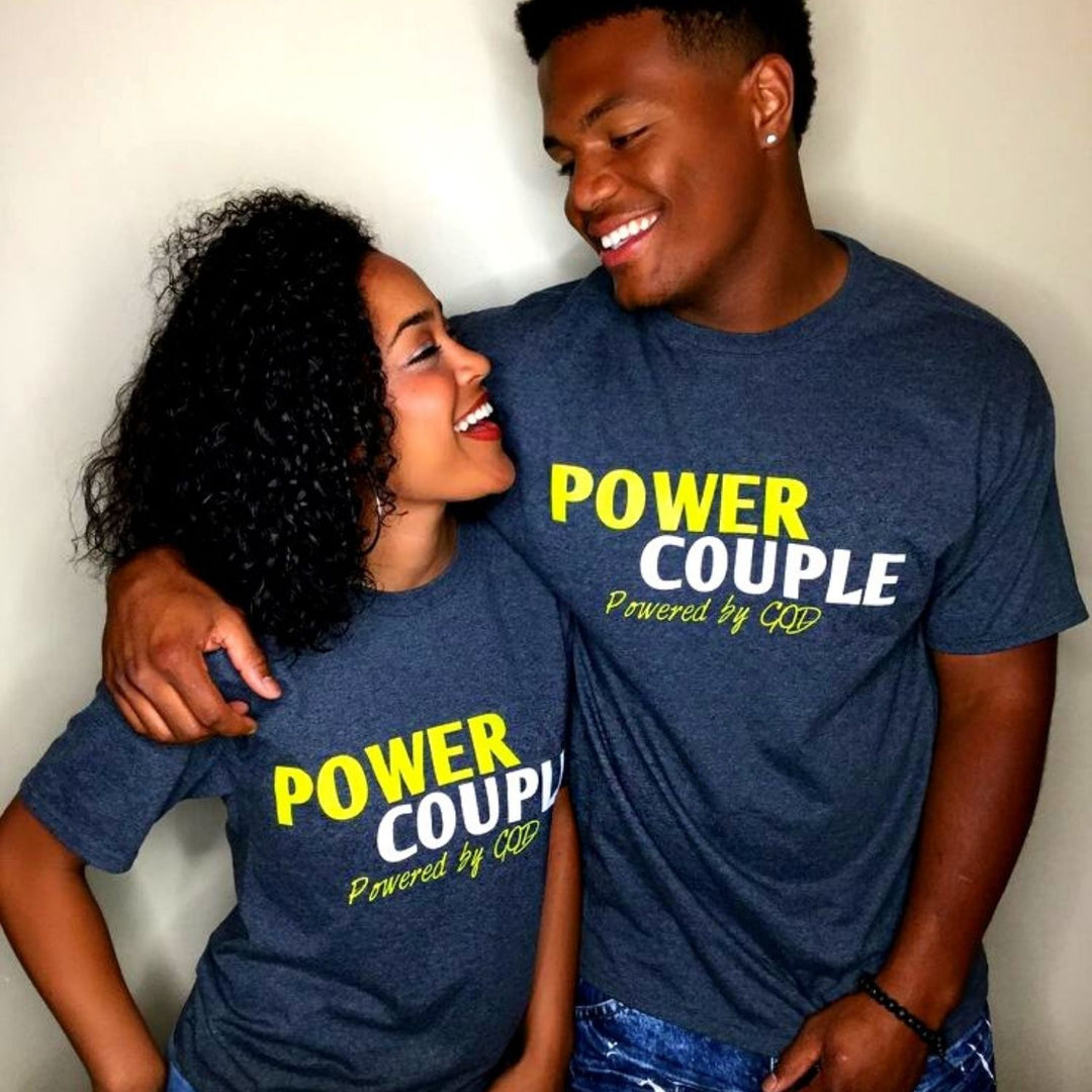 Power Couple Gray Shirts