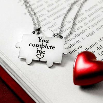 Couple Necklaces - You Complete Me Necklace