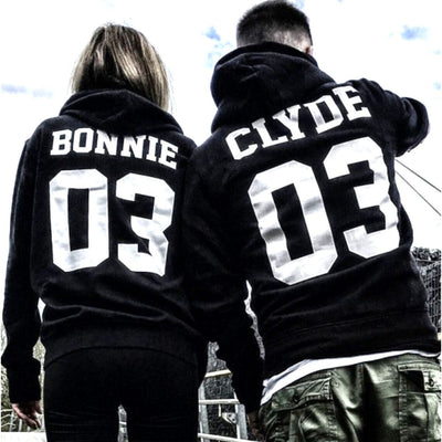 Couple Shirts - Bonnie & Clyde 03 Hoodies