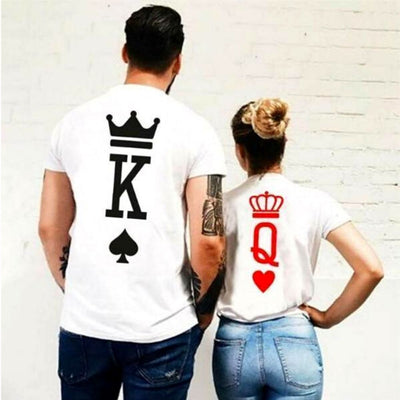 Couple Shirts - King & Queen Card Shirts