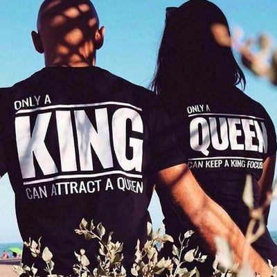 Couple Shirts - Only A King & Queen Shirts