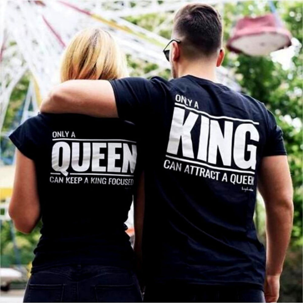 Couple Shirts - Only A King & Queen Shirts