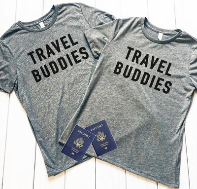Couple Shirts - Travel Buddies